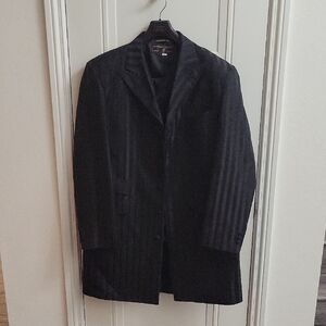 Black Pinstripe Blazer Zoot Suit